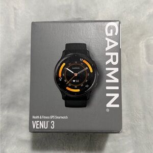 Garmin Venu 3 GPS Smartwatch - Black